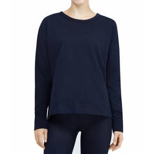 NEW Women's Medium NIKE Dri-Fit Versa Open Back Sweatshirt Pullover Top Sweater